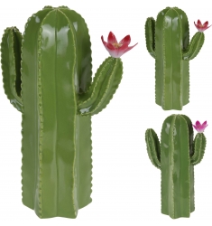 Maceta cactus porcelana 23 cm.