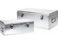 Set 2 baules metal