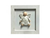 Cuadro angelito 20x20 cm.