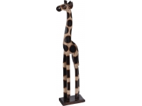 Jirafa de madera 60cm.