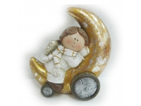 Angel hucha sobre luna