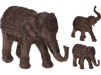 ELEFANTE RESINA MARRON