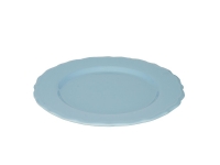 Plato postre azul 21cm