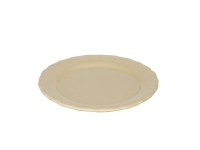 Plato postre CREMA 21cm