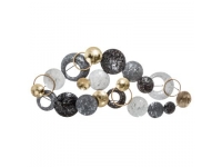 Cuadro metal 93x43cm redondo colores