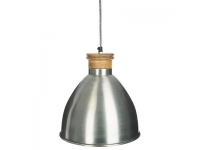 Lampara de techo metal zinc 27h.