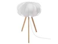 Lámpara sobremesa h55  plástico-madera