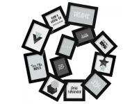 Portafoto cuadro resina12p espiral 59x60