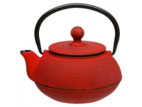 Tetera mini roja 0.6l hierro fundido