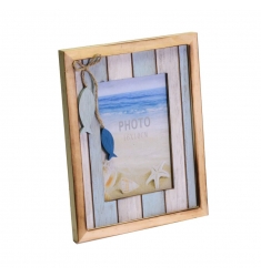 Portafoto madera-playa 10x15cm