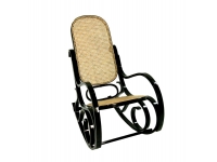 Mecedora de madera rejilla 90x55x45h, cm.