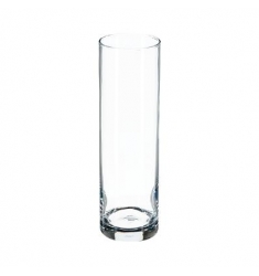 Florero cristal 26x8cm diametro