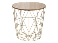 Mesa de centro ORO D39xH41cm.