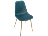 Silla azul claro tela L45x53xH31