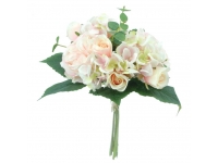 Ramo  ROSAS, CAPULLOS Y HORTENSIAS ROSA