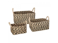 juego de 3 cestas rectangulares 43-33-24cm