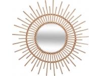 Espejo sol en madera 76cm