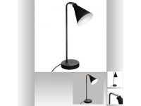 Lampara sobremesa metal negro 46cm regulable