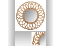 Espejo de ratán 50cm