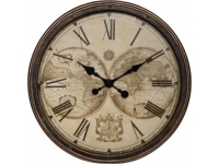 Reloj pared mundial de resina D 51,5cm