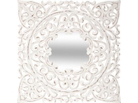 Espejo madera esculpido 58cm x 58cm
