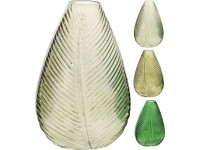 FLORERO CRISTAL 14X12X23CM.3AS