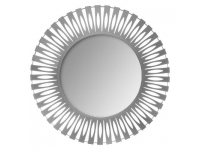Espejo metal d89  gris