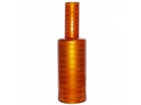 Jarrón de Cristal Naranja