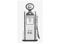 Silueta cuadro GASOLINERA 3 - 60x120cm.