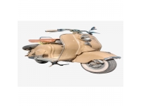Silueta cuadro VESPA 1 - 60x120cm.