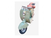 Silueta cuadro VESPA 4 - 60x120cm.