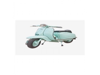 Silueta cuadro VESPA 5 - 60x120cm.