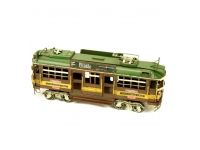 Maqueta tranvia antiguo metal