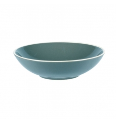 Plato hondo ceramica azul 26cm